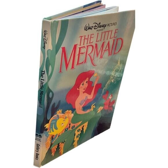 Walt Disney Pictures The Little Mermaid Hardcover Book - Picture 2 of 13